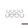 8x VW Original Anneau De Surete - N 0122731
