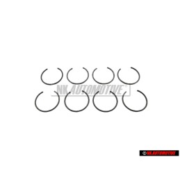 8x VW Original Segment Arretoir - N 0122771