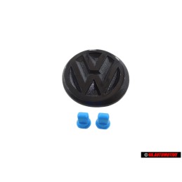 SET Pour VW Golf Cabrio Logo Coffre Noir 50mm