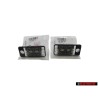 SET Pour VW Audi Feux De Plaque LED Gauche & Droit