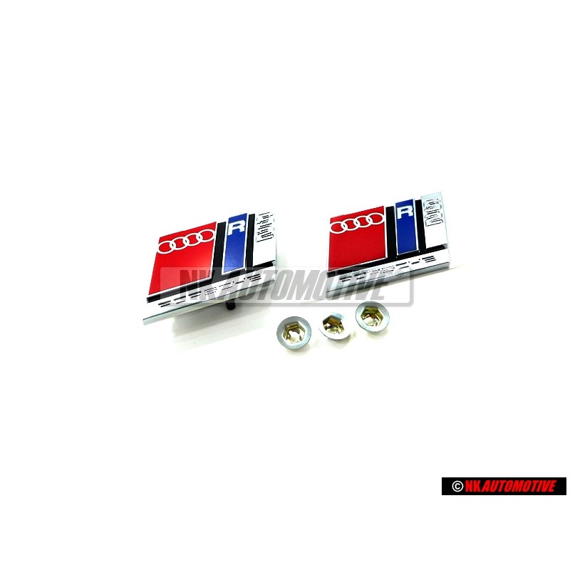 Audi Original SET Embleme Logo Monogramme Avant Arrière - RS2