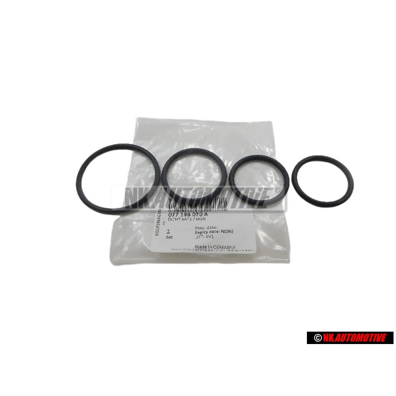 VW Original Joints Pour Radiateur D'Huile - 077198070A