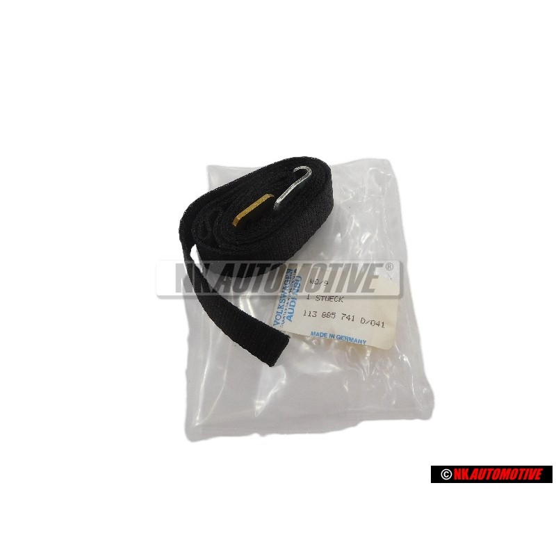 VW Original Sangle De Fixation Noir - 113885741D 041