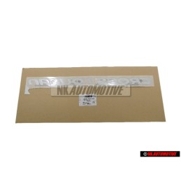 VW Original Feuille Decorative Argent - 1T0853423A 1W4