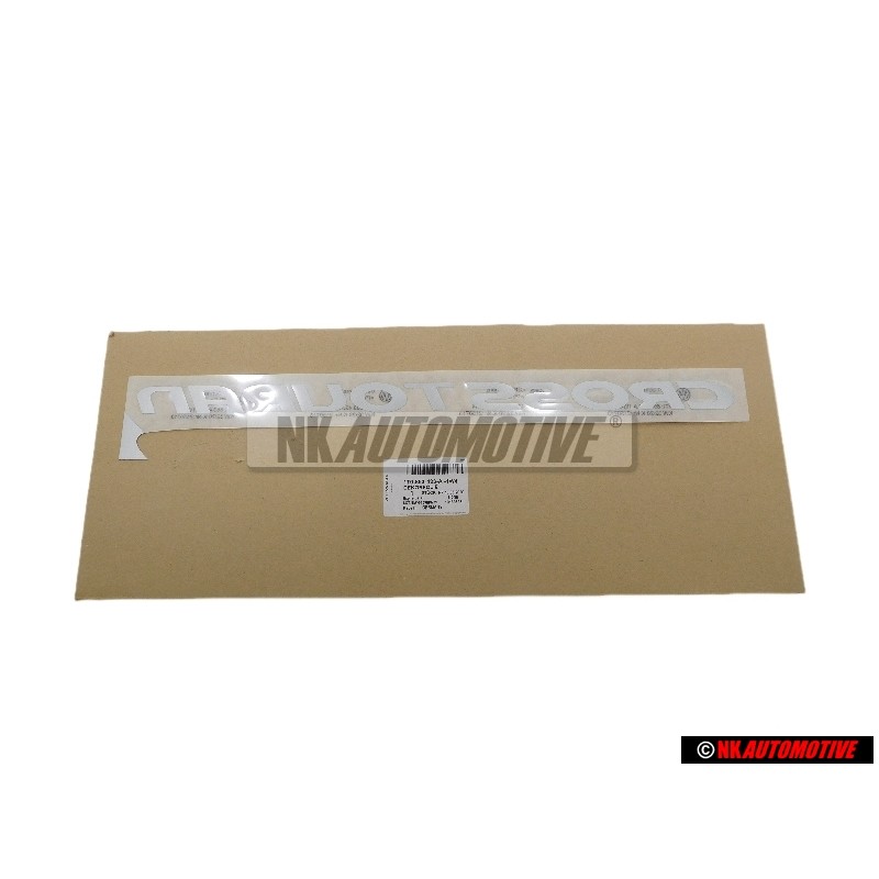 VW Original Feuille Decorative Argent - 1T0853423A 1W4