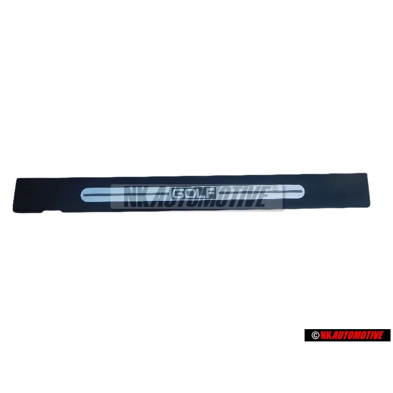VW Original Film Protecteur Dacces Avec Inscription Noir/Argent - 1J3853806F 61E
