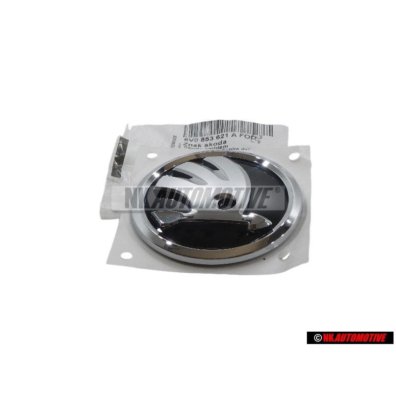 Skoda Original Arrière Embleme Logo - 6V0853621A FOD