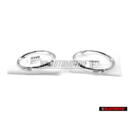 Audi Original Entourage d'antibrouillard Chromé Gauche & Droit - A5 (8T)