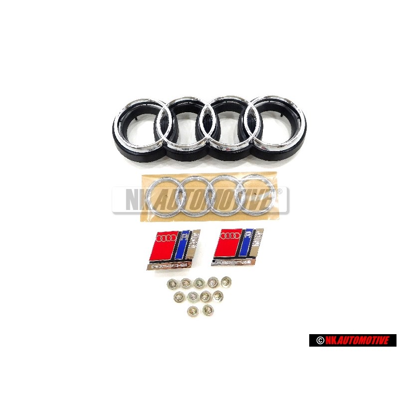 ULTIME SET Pour Audi RS2 Embleme Logo Monogramme Avant Arrière