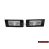 Audi Original SET Éclairage Feu de Plaque Immatriculation G+D - TT MK1 8N