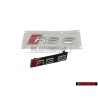 Audi Original SET Embleme Logo Monogramme Avant & Arrière - RS6 C6 (4F)