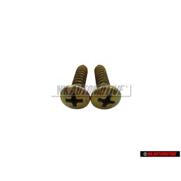 2x VW Original Vis Tole Tete Bombee Fraisee - N 0141063
