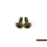 2x VW Original Vis Tole Tete Bombee Fraisee - N 0141063