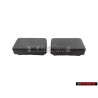 2x VW Original Cache Noir Satine - 357957087 01C