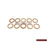10x VW Original bague-joint - N 0138492