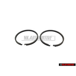 2x VW Original Segment De Piston P. 