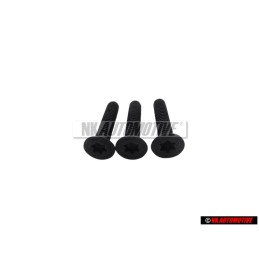 3x VW Original Vis Tete Fraisee - N 0142122