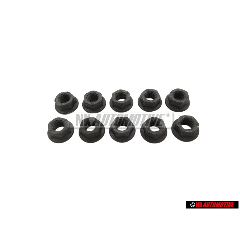10x VW Original Ecrou 6 Pans - N 10045301