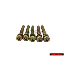 5x VW Original Vis Tete Bombee(Avec Rondelle) - 049129189A