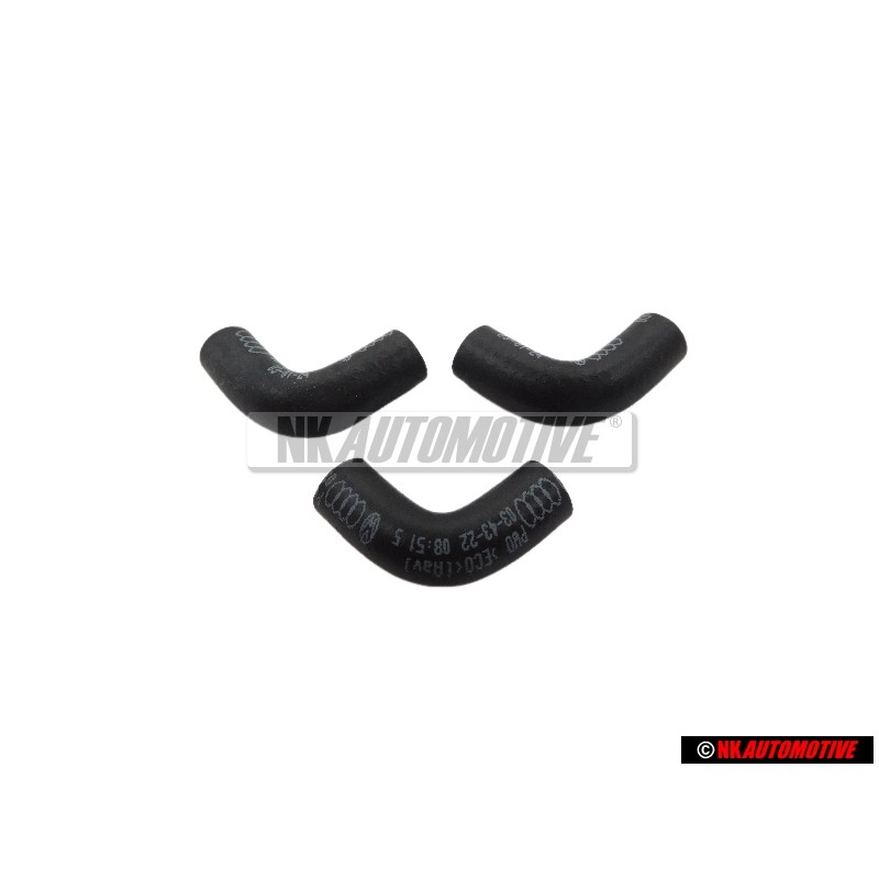 3x VW Original Flexible Coude - 034133784L