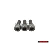 3x VW Original Vis A Tete Cylindrique Avec Six Pans Internes - N 01470213