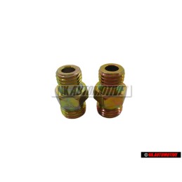 2x VW Original Ajutage De Raccord - 051133022