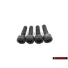 4x VW Original Vis A Tete Cylindrique Avec Six Pans Internes - N 01470514
