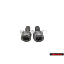 2x VW Original Vis A Tete Cylindrique Avec Six Pans Internes - N 01470111