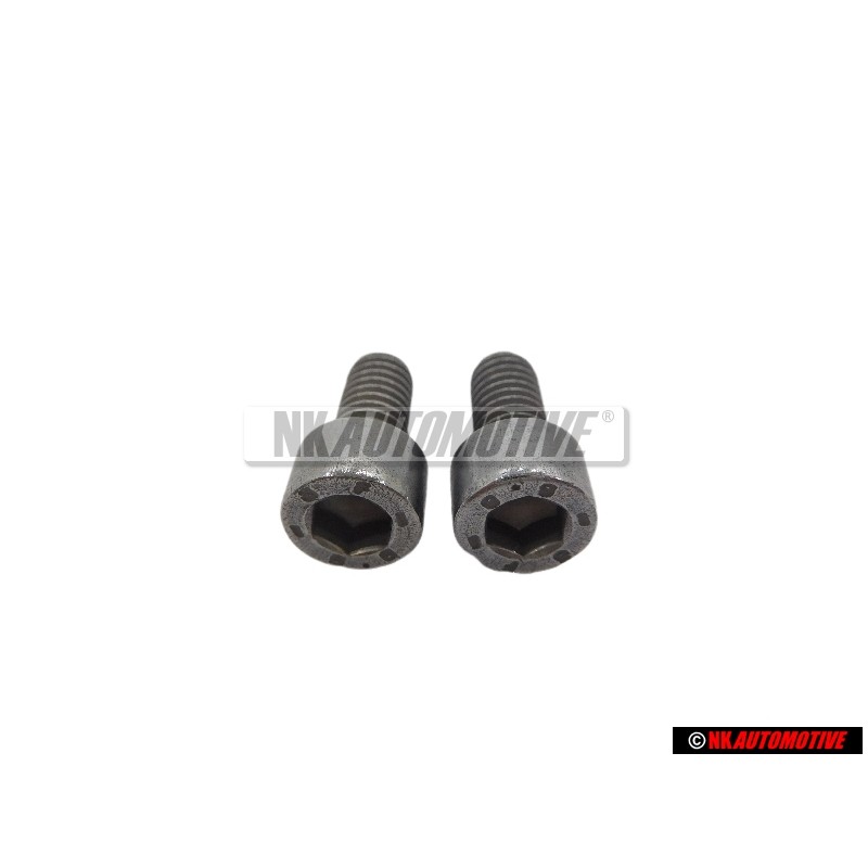 2x VW Original Vis A Tete Cylindrique Avec Six Pans Internes - N 01470111