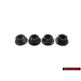 4x VW Original Ecrou Hexagonal Embase - N 90175205