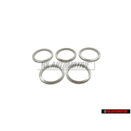 5x VW Original Bague-Joint - N 0138128