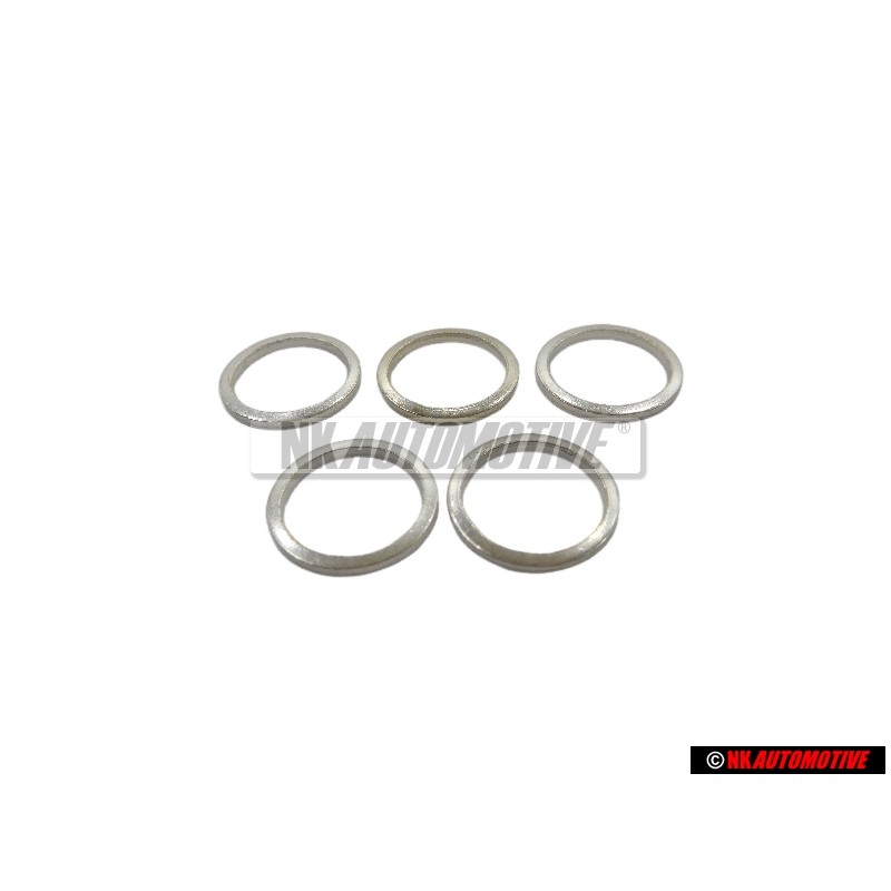 5x VW Original Bague-Joint - N 0138128