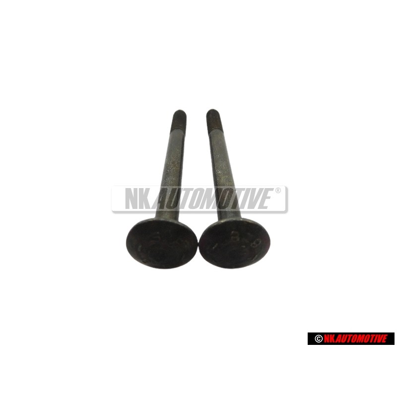 2x VW Original Vis Tete Bombee Aplatie - N 0105143