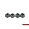 4x VW Original ecrou 6 pans, autoserreur - N 01118312