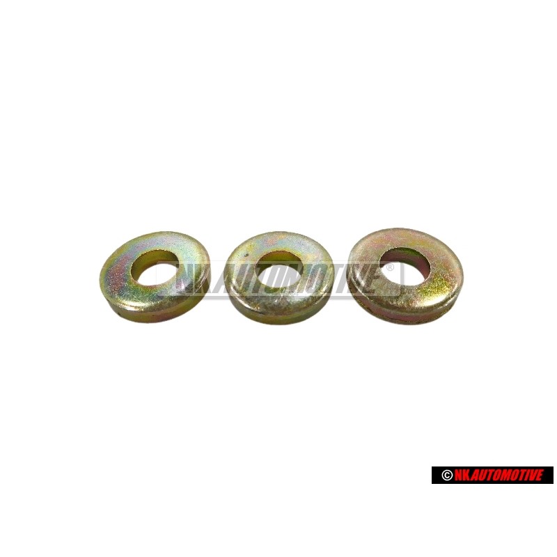 3x VW Original Rondelle Plate - N 0154013