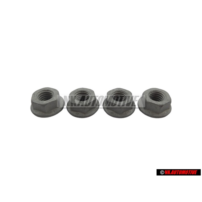 4x VW Original Ecrou Hexagonal Embase - N 01508315