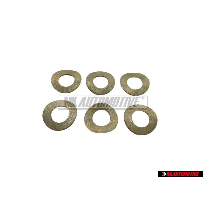 6x VW Original Rondelle Elastique - N 0122283