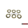 6x VW Original Rondelle Elastique - N 0122283