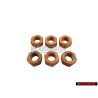 6x VW Original ecrou 6 pans - N 01100822