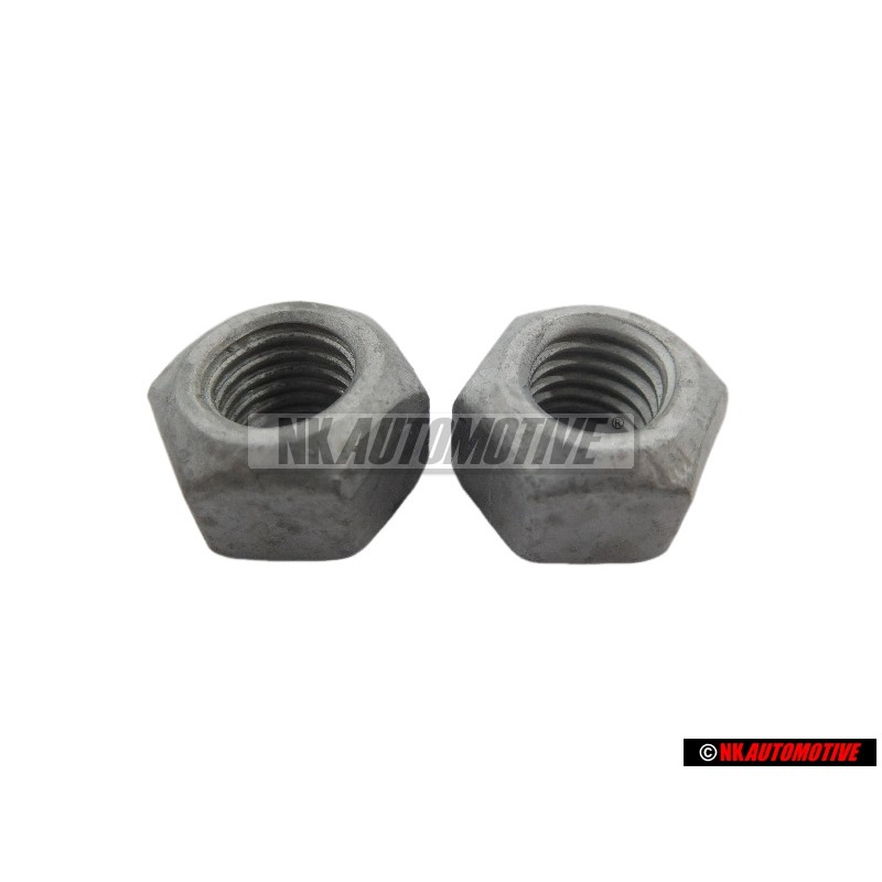 2x VW Original Ecrou 6 Pans, Autoserreur - N 10209009