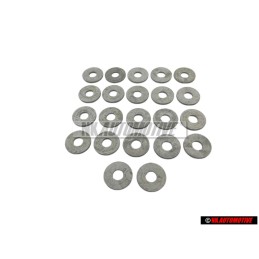 22x VW Original Rondelle Plate - N 01166620