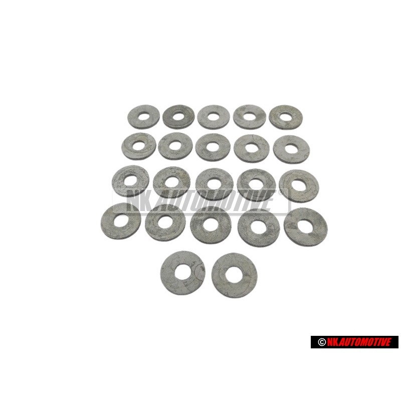 22x VW Original Rondelle Plate - N 01166620