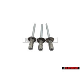 3x VW Original Rivet Aveugle - N 90437401