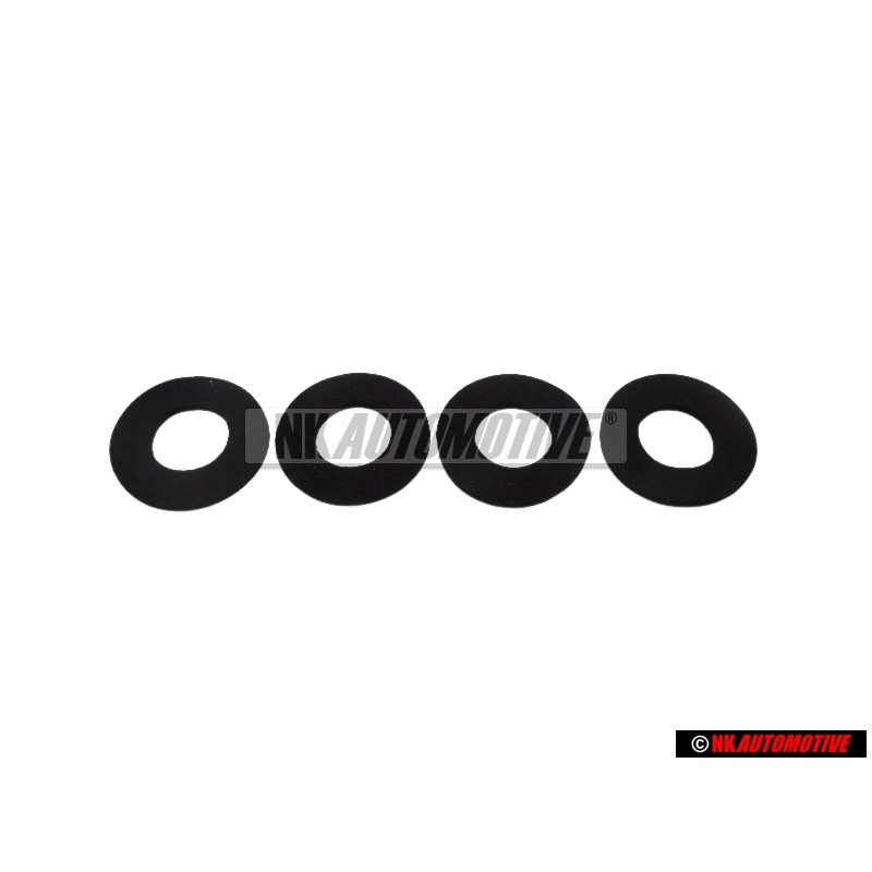 4x VW Original Rondelle De Caoutchouc - N 90174201