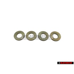 4x VW Original Rondelle De Blocage - N 0380101