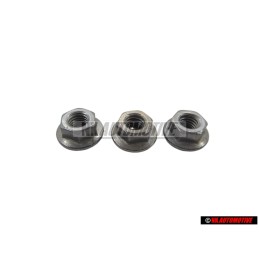 3x VW Original Ecrou Hexagonal Embase - N 10017304