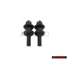 2x VW Original Support Pour Revetement Noir Satine - 191867775A 01C
