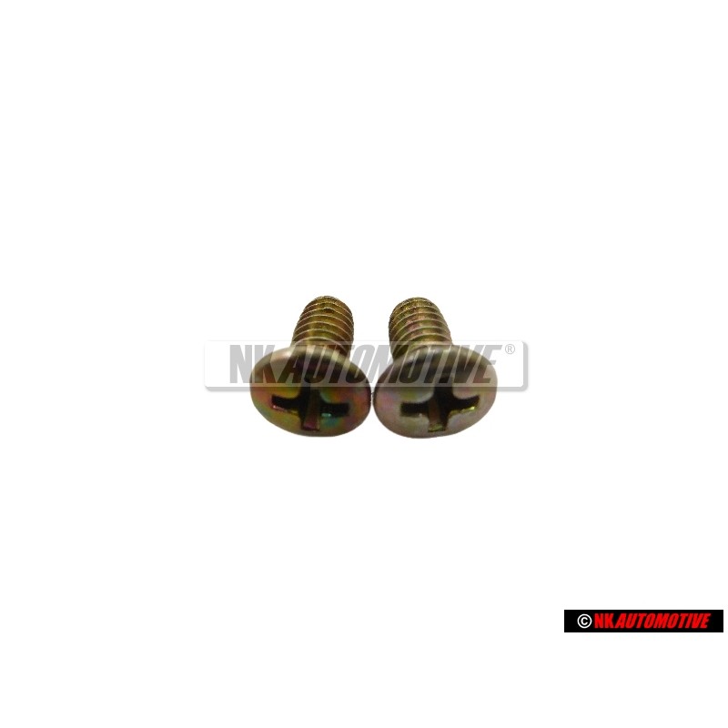 2x VW Original Vis Tete Bombee Fraisee - N 0301191