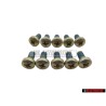 10x VW Original Vis Tete Bombee, Autobloquante - N 01412913