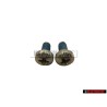 2x VW Original Vis Tete Bombee, Autobloquante - N 01412913